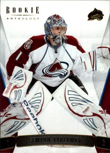 2011-12 Panini Rookie Anthology Avalanche Hockey Card #90 Semyon Varlamov