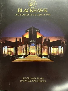 BLACKHAWK AUTOMOTIVE COLLECTION MUSEUM 1995 Katalog Danville, California Cars - Bild 1 von 5