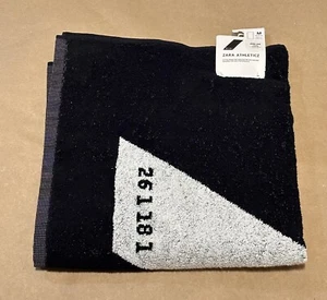 "Toalla de baño ZARA Athleticz playa ducha gimnasio negra nueva 55"" x 27,5""" - Imagen 1 de 3