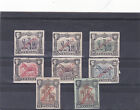 Nyassa D. Manuel Ii Stamps Surcharged (1911) Af # 52 - Af # 59   Mh