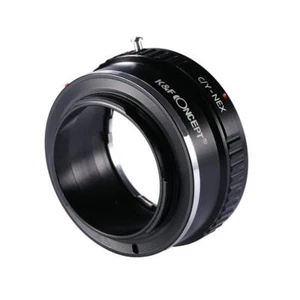 Contax Yashica Lenses to Sony E Lens Mount Adapter K&F Concept Lens Adapter - Picture 1 of 9