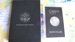 1883 CC Carson City - GSA Hort - Silber Morgan Dollar schöne Tönung am hinteren Rand - Bild 1 von 7