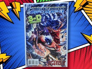 2007 IDW Transformers Spotlight Optimus Prime Comic Book 3D Cover Variant! - Picture 1 of 7