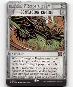 MTG Contagion Engine #61 - Outlaws of Thunder Junction: noticias de última hora - Imagen 1 de 1