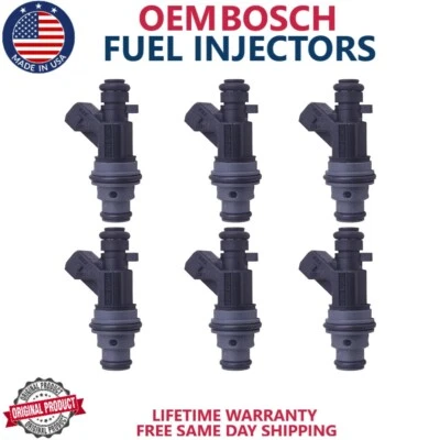 6x inyectores de combustible Bosch OEM PARA 00-05 Saturn LS2 L300 LW300 3,0 L V6 0280155848 Foto 1 de 4