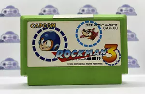 Rockman 3 Nintendo Famicom Familie Computer japanische Spielkassette - Bild 1 von 2