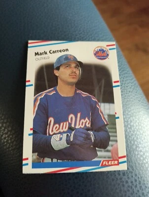 MARK CARREON 1988 FLEER #129 FREE SHIPPING - Image 1 of 2