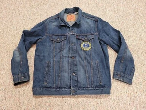 Levis Jacket Mens XL Blue Denim Button Down Trucker Type 3 Workwear Cowboy 72334 - Picture 1 of 16