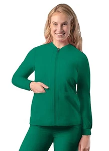Adar Addition Scrubs For Women - Zippered Bomber Scrub Jacket - Picture 1 of 147