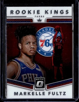 2017-18 Donruss Optic #1 Markelle Fultz Rookie Kings - Image 1 of 2