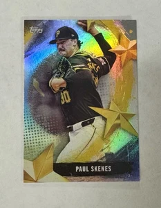 PAUL SKENES Topps HOLO FOIL REFRACTOR Parallel Variation - Bild 1 von 2