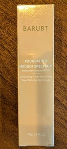 Barubt Foundation MEDIUM SPECTRUM SUNSCREEN SERUM SPF 50 NEW IN SEALED BOX - Picture 1 of 1