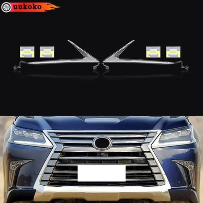 Car Front Headlight Light Guide Strip Board LED DRL For Lexus LX570 2016-2019 - Image 1 of 4