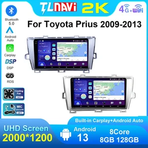 For Toyota Prius 2009-2013 LHD/RHD Android Car Radio GPS Multimedia Video Player - Picture 1 of 40