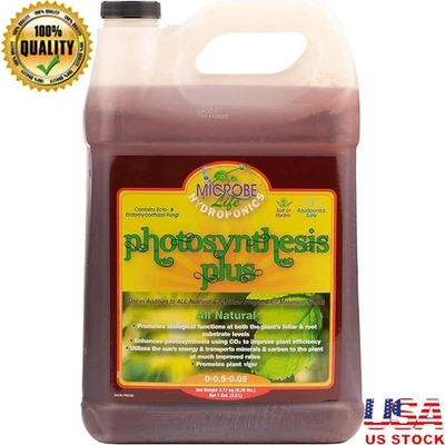 Potenciador del crecimiento hidropónico Photosynthesis Plus frutas verduras hierbas 1 galón Foto 1 de 4