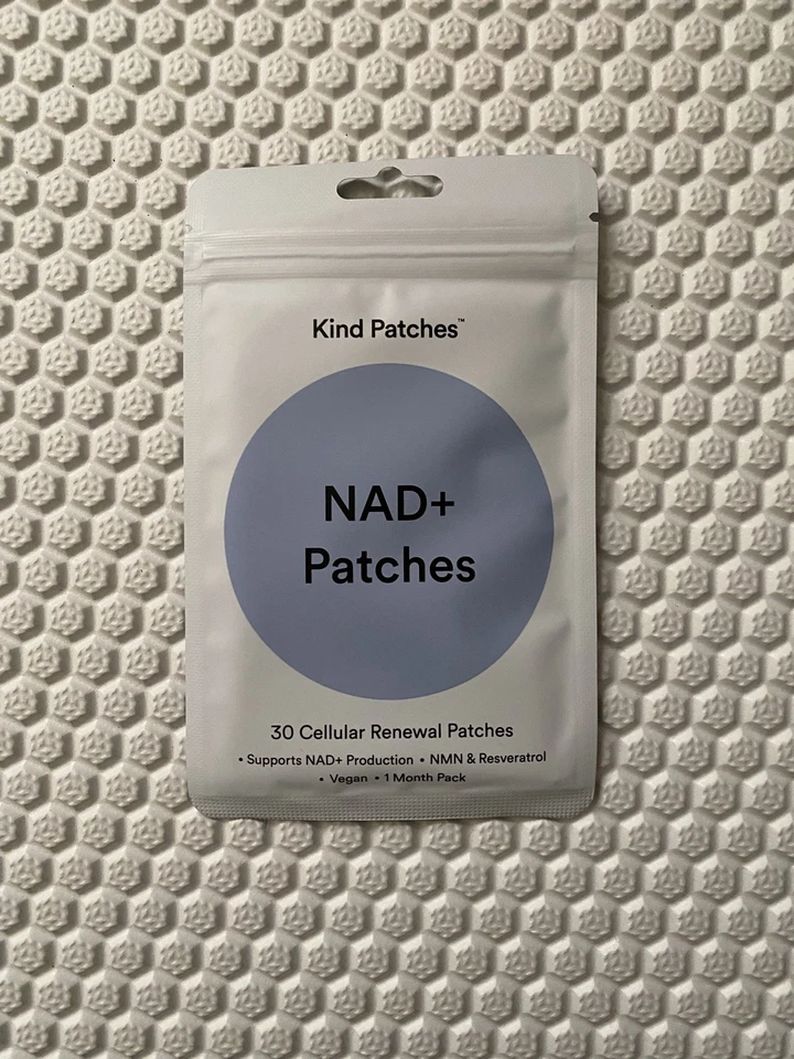 Parches Kind NAD+ Parches Age Rewind Parches Soporta NAD+ Producción 30 Parches Foto 1 de 1