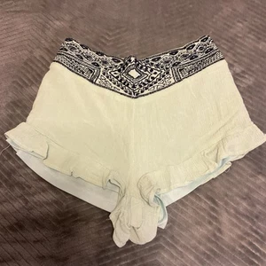 Entro Women Green Shorts With Liner Size Small - Picture 1 of 4