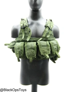 1/6 Scale Toy OD Green Chest Rig - Picture 1 of 6