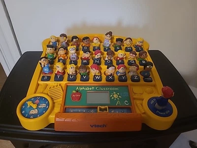 VTech Interactive Alphabet Classroom Learning Toy - Yellow - Tested & Working - Image 1 of 4