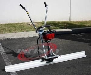 31cc 4 Stroke Gas Concrete Surface Finishing Screed Leveling Ruler Tamper 6Ft - Picture 1 of 4