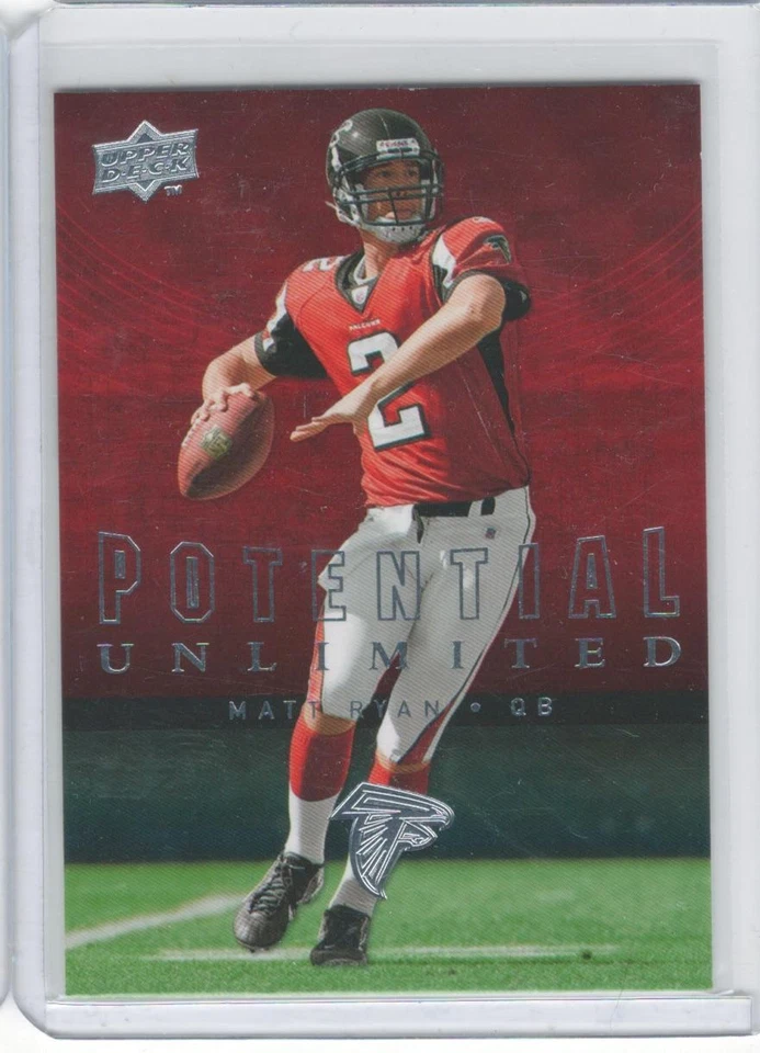 2008 Upper Deck PU27 Potential Unlimited Matt Ryan Atlanta Falcons - Image 1 of 1