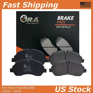 Front Disc Brake Pads for 2015 2016 2017 18 2019 Ford TRANSIT-350 3.2L 3.5L 3.7L - Picture 1 of 5