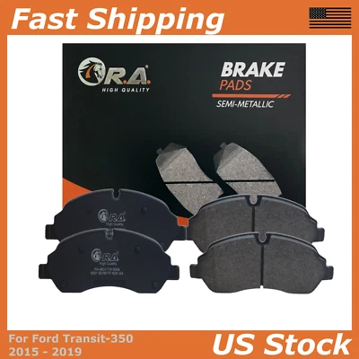 Front Disc Brake Pads for 2015 2016 2017 18 2019 Ford TRANSIT-350 3.2L 3.5L 3.7L - Image 1 of 4