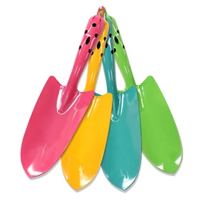 Paleta de jardín resistente acero japonés 4 COLORES / pala de mano estampada de una pieza - Imagen 1 de 9