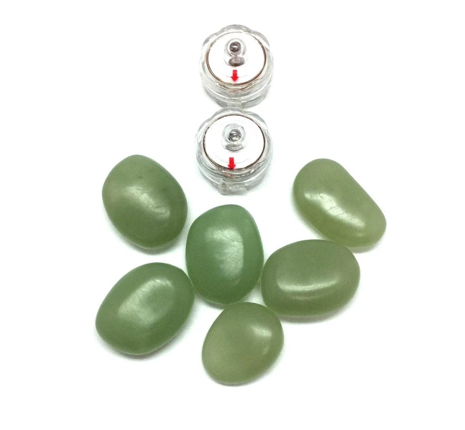 My Fun Fish Cleaning Tank Replacement Glow N The Dark Rocks Stones 2 LED Lights - Image 1 of 3