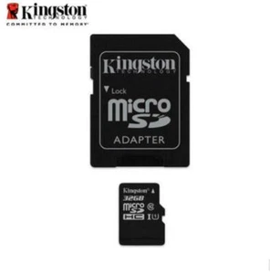 Kingston 32GB Micro SD Speicherkarte Card SDHC Class10 80MB/s UHS-I + SD Adapter - Picture 1 of 2