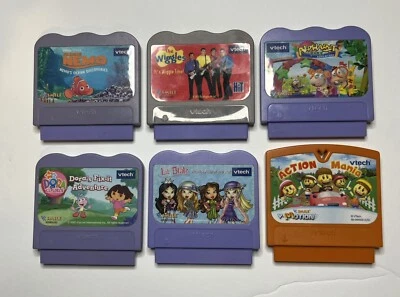 VTech V.Smile Learning System Games Cartridges (Lot Of 7) - Image 1 of 2