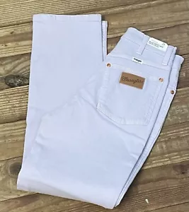 Wrangler Wild west 603 lilac lavender purple jeans high rise straight Size 25 - Picture 1 of 12