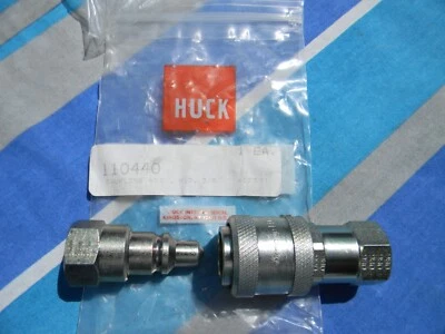 HUCK, Hydraulic Coupler/Coupling Assembly, #110440, NOS - Image 1 of 4