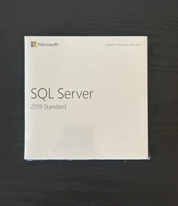 SQL Server 2019 Standard (25 CAL) - Windows and Linux, Physical License - Picture 1 of 2