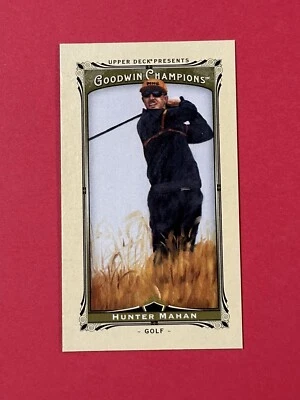 2013 Upper Deck Goodwin Champions Hunter Mahan Mini #18 Golf - Image 1 of 2