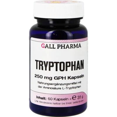 HECHT-PHARMA GMBH TRYPTOPHAN 250 mg GPH Kapseln 60 St PZN00943629