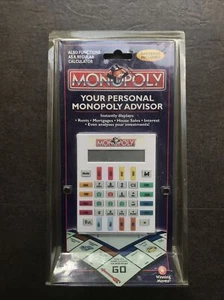 Your Personal Monopoly Advisor (1998) By Winning Moves, Calculator Inc Batteries - Picture 1 of 5
