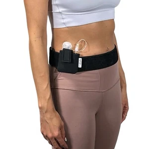 Pumpcases combatible w/ Tandem Mobi Black Insulin Pump Case with Adjustable Belt - Picture 1 of 61