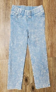 NEW Crazy 8 Girls Youth Kids Size 3T Blue Jeggings Elastic Waist Stretch Pants - Picture 1 of 11