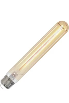 Four Pack of Bulbrite LED Filament Light Bulb Dimmable Amber 5W 2100K 776713 - Image 1 of 4