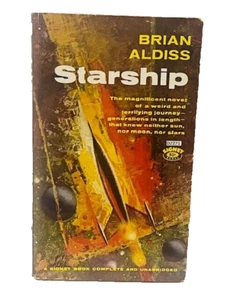 Starship Brian Aldiss Science Fiction Paperback Book Vtg 1963 UFO Aliens Space - Picture 1 of 3