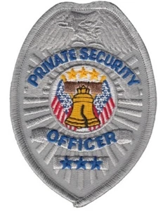 Generic Private Security Patch (NEW) in Silver color - Picture 1 of 1