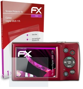 atFoliX Glass Protector for Canon Digital IXUS 175 9H Hybrid-Glass - Picture 1 of 8