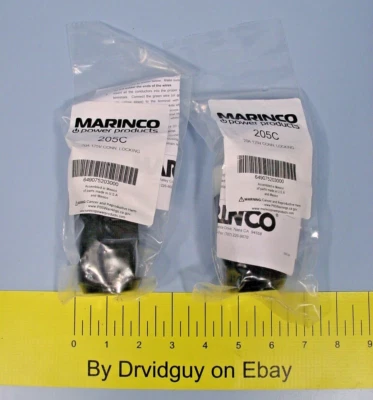 Lote de 2 conectores de bloqueo Marinco 205C NEMA L5-20R; 20A; 125V; 2P; 3W Foto 1 de 4