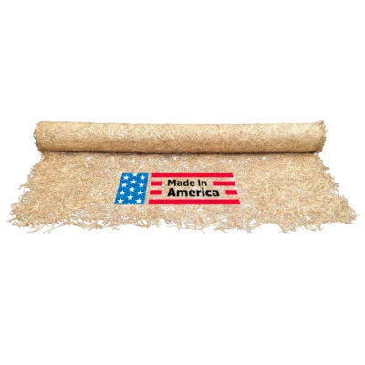 Sandbaggy Straw Erosion Control Blanket (Dbl Net) - Eco Friendly - Made in USA - Image 1 of 4