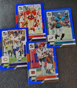 🏈 2022 Donruss #1-200 PRESS PROOF BLUE • YOU PICK SINGLES • FREE SHIPPING W/ 5+