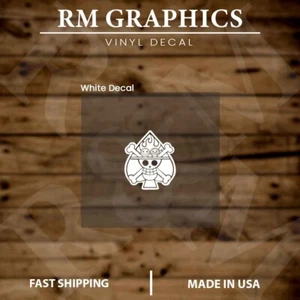 One Piece | Jolly Roger | Spade Pirate | Anime | Vinyl Aufkleber Sticker - Bild 1 von 6
