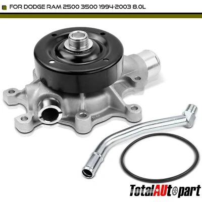 Bomba de agua del motor con junta para Dodge Ram 2500 Ram 3500 94-03 V10 8,0 L gasolina Foto 1 de 4