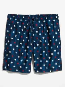 Neu mit Etikett Old Navy amerikanische Flagge Sterne USA Badehose Boardshorts 7" Herren XS S - Bild 1 von 4