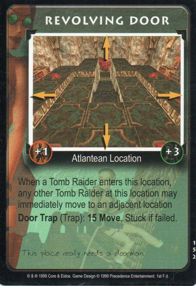 Tomb Raider CCG - Revolving Door #152 Rare - Image 1 of 1
